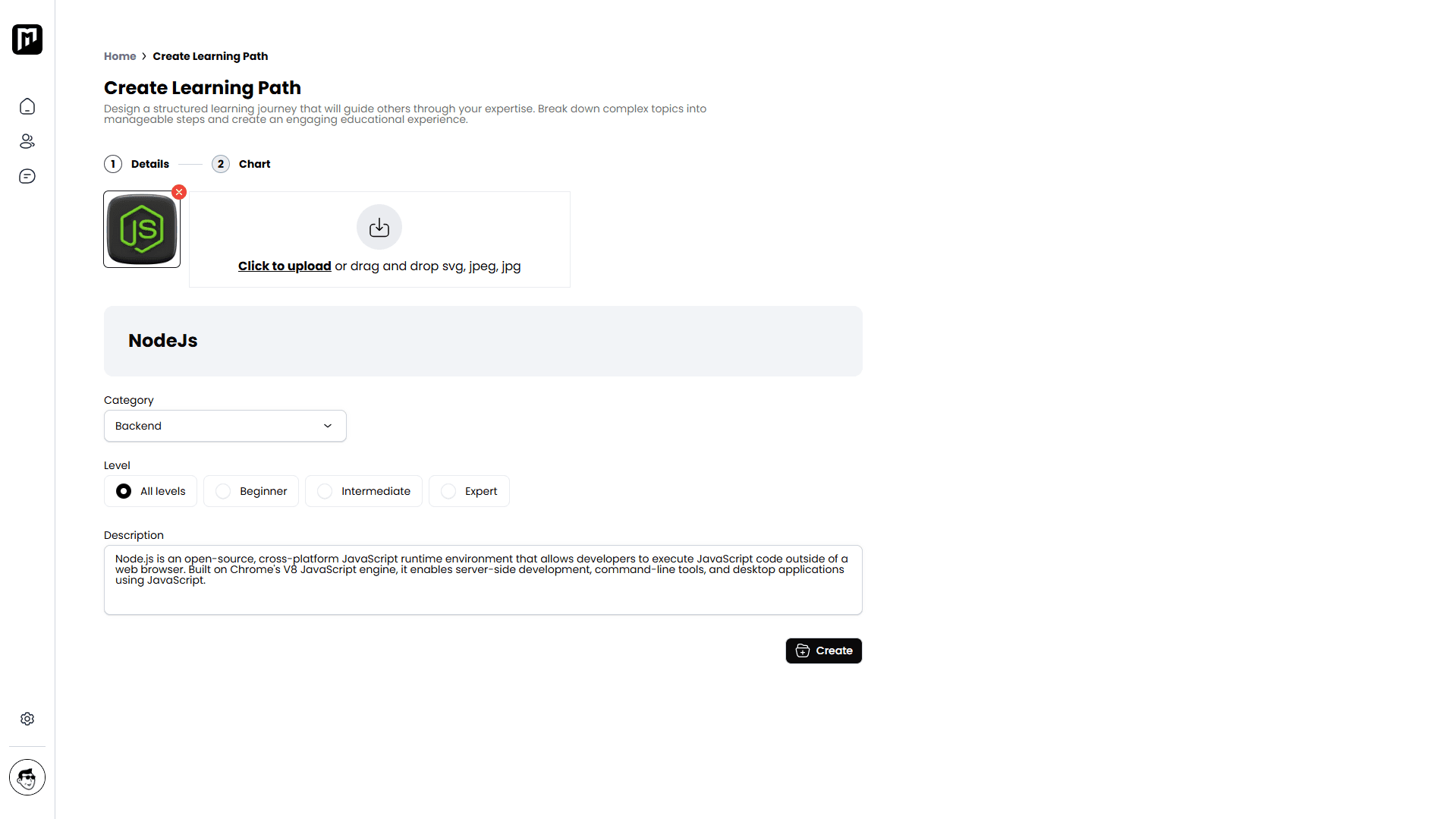 Learning Path Creation